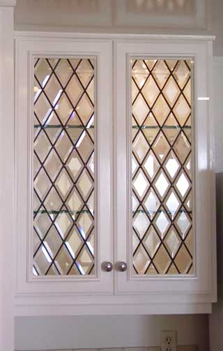 View Our Gallery of Cabinet Doors From Stained Glass Beverly Hills and Silva Glassworks